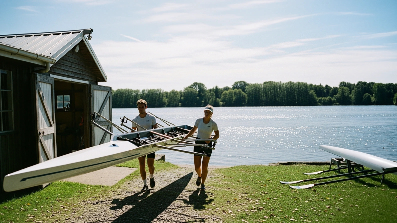 Laminar rowing equipment care - clean speed naturally with professional hull maintenance